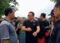 Bupati Pati Sudewo meminta Dinporapar melakukan penataan kios PKL di kawasan wisata waduk Gembong (Seloromo) saat meninjau langsung wisata Pesona Poncodan pada Senin, 9 Juni 2025 lalu. (Mutia Parasti/Lingkarjateng.id)