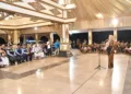 Momen pelepasan jemaah haji asal Kabupaten Pekalongan. (Fahri Akbar/Lingkarjateng.id)