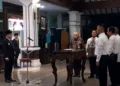 Prosesi pelantikan 89 pejabat baru Pemerintah Kabupaten Pati yang disaksikan langsung Bupati Pati Sudewo di Pendopo Kabupaten, Kamis malam, 19 Juni 2025. (Mutia Parasti/Lingkarjateng.id)