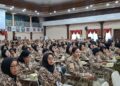 Suasana kegiatan Manunggal Leadership Retret di Gedung Utama BPSDM Jawa Tengah, Srondol Kulon, Semarang. (Rizky Syahrul/Lingkarjateng.id)
