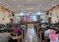 Suasana rapat paripurna di Gedung Aula Paripurna DPRD Grobogan pada Rabu, 11 Juni 2025. (Ahmad Abror/Lingkarjateng.id)