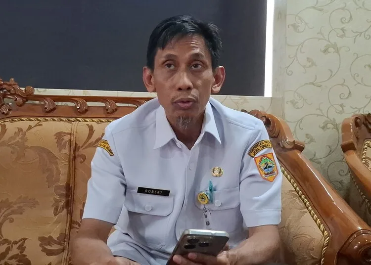 Kasubag Program Disdikbud Jateng, Roberto Agung Nugroho. (Rizky Syahrul Al-Fath/Lingkarjateng.id)