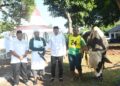 Pangdam IV/Diponegoro Mayjen TNI Deddy Suryadi saat menyerahkan hewan kurban di Makodam IV Diponegoro, Semarang, Jumat, 6 Juni 2025. (Dok. HMS/Lingkarjateng.id)