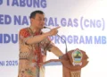 Gubernur Jawa Tengah, Ahmad Luthfi, menyampaikan sambutan saat kunjungan kerja di Kabupaten Semarang, Jumat, 20 Juni 2025. (Dok. Pemprov Jateng/Lingkarjateng.id)