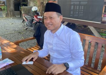 Bupati Kudus, Sam'ani Intakoris. (Mohammad Fahtur Rohman/Lingkarjateng.id)