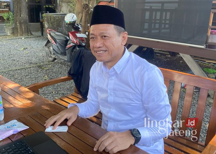 Renovasi Stadion Wergu Wetan Kudus Diusulkan ke Pusat, Segini Anggarannya 25 Bupati Kudus, Sam'ani Intakoris. (Mohammad Fahtur Rohman/Lingkarjateng.id)