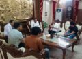 Bupati Pati, Sudewo, menemui perwakilan PT Sinar Mas Group dan sejumlah investor dari Jakarta di Pendopo Kabupaten Pati pada Rabu, 11 Juni 2025. (Setyo Nugroho/Lingkarjateng.id)