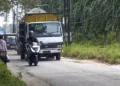 Salah satu ruas jalan di wilayah Kecamatan Pringapus, Kabupaten Semarang, yang rencananya akan dilakukan rehabilitasi oleh Pemkab Semarang pada 2025 ini. (Hesty Imaniar/Lingkarjateng.id)