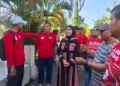 Bupati Kendal, Dyah Tika Permanasari, saat meninjau RTH Kalireyeng baru-baru ini. (Unggul Priambodo/Lingkarjateng.id)