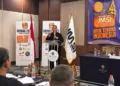 Ketua Umum JMSI periode 2025-2030, Teguh Santosa, yang terpilih secara aklamasi dalam Munas II JMSI di Jakarta pada 21-22 Juni 2025. (Nailin RA/Lingkarjateng.id)