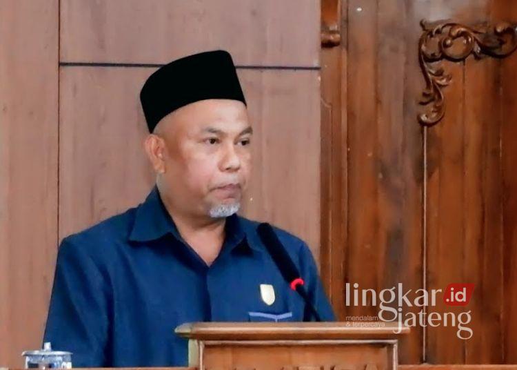 Ketua Fraksi PKS DPRD Salatiga, Nono Rohana. (Dok.DPRD Salatiga/Lingkarjateng.id)
