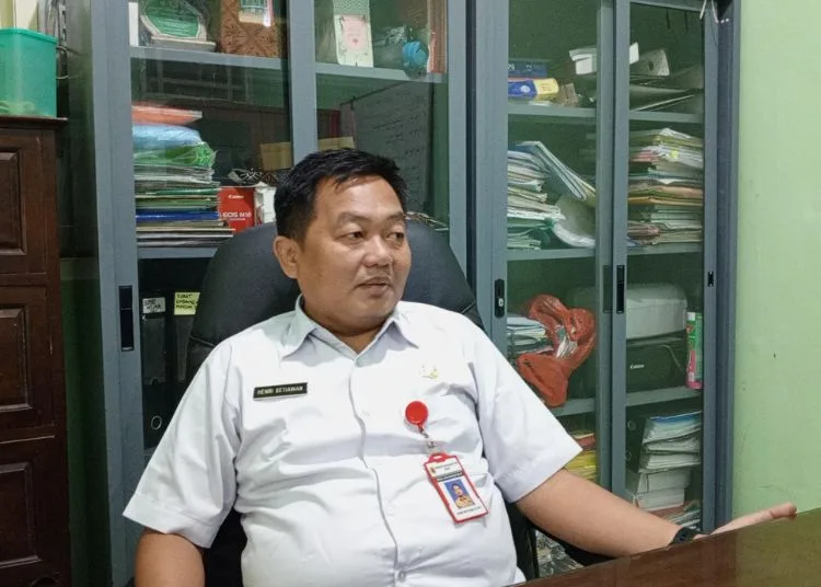 Kepala Bidang Kebersihan, Persampahan dan Pertamanan Dinas Lingkungan Hidup Kabupaten Pati, Henri Setiawan. (Setyo Nugroho/Lingkarjateng.id)