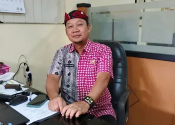 Plt Sekertaris Dindagkop UKM Blora: Margo Yuwono. (Eko Wicaksono/Lingkarjateng.id)