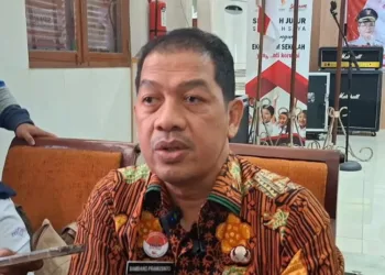 Kepala Dinas Pendidikan Kota Semarang, Bambang Pramusinto. (Syahril Muadz/Lingkarjateng.id)