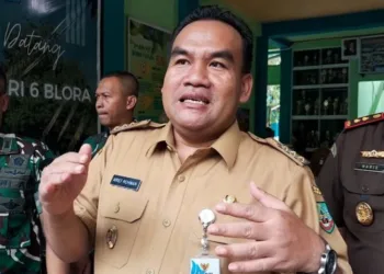 Bupati Blora Arief Rohman. (Eko Wicaksono/Lingkarjateng.id)