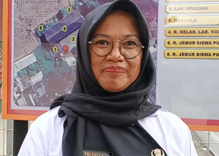 Siswa Sekolah Rakyat Menengah Atas di Blora Jalani Matrikulasi, KBM Dimulai Oktober 25 Kepala SRMA 18 Blora Tri Yuli Setyoningrum. (Eko Wicaksono/Lingkarjateng.id)