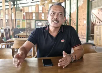 Ketua DPW Partai Nasdem Jawa Tengah, Akhwan. (Nisa Hafizhotus S/Lingkarjateng.id)