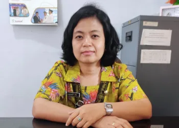 Kabid Penataan dan Pembangunan Desa Dispermades Kabupaten Pati, Agustin Setianingrum. (Setyo Nugroho/Lingkarjateng.id)