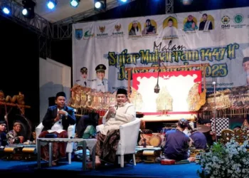 Suasana Malam Syiar Muharam 1447 Hijriah yang digelar di Lapangan Pancasila, Kamis malam, 3 Juli 2025. (Dok. Prokompim Setda Salatiga)