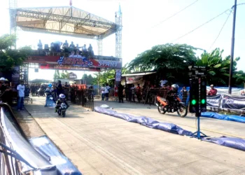 Suasana Balapan Dragbike Pemula 2025 (Unggul Priambodo)