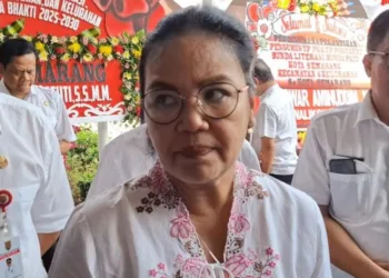 Wali Kota Semarang Agustina Wilujeng Pramestuti di Rumah Dinasnya, pada Rabu, 13 Agustus 2025. (Syahril Muadz/Lingkarjateng.id)