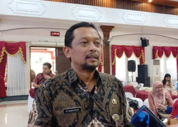 Sekretaris Dinas Pendidikan dan Kebudayaan Jawa Tengah, Syamsudin. (Rizky Syahrul/Lingkarjateng.id)