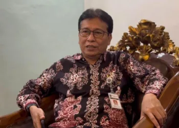 Sekretaris Daerah Pemerintah Kabupaten Rembang, Fahrudin. (Muhammad Faalih/Lingkarjateng.id)