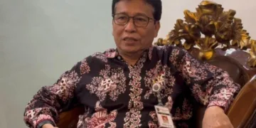 Sekretaris Daerah Pemerintah Kabupaten Rembang, Fahrudin. (Muhammad Faalih/Lingkarjateng.id)