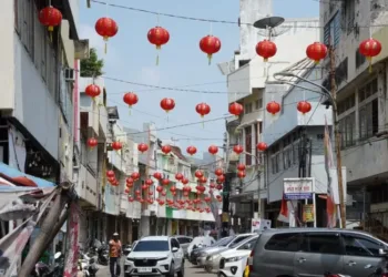 Kawasan Pecinan Kota Semarang yang masuk proyek revitalisasi di tahun 2025. (Antara/Lingkarjateng.id)
