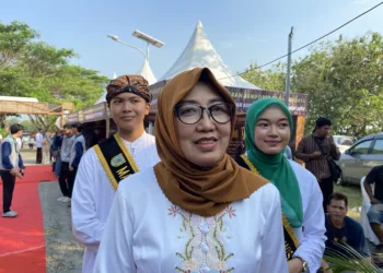 Kepala Disbudpar Kabupaten Kudus, Mutrikah. (Nisa Hafizhotus S./Lingkarjateng.id)