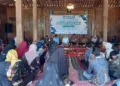 Pemkab Rembang Dukung Program Pelatihan Tanaman Herbal Keluarga 28 Wakil Bupati Rembang Hanies Cholil Barro’ saat menghadiri acara pelatihan herbal keluarga di Joglo Tani, Desa Dadapan, Kabupaten Rembang pada Senin, 5 Agustus 2025. (Muhammad Faalih/Lingkarjateng.id)
