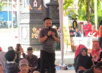 Pengurus KDMP Curhat ke Bupati Kendal Butuh Suntikan Modal 31 Ketua Koperasi Merah Putih Desa Kedunggading, Mastur. (Arvian Maulana/Lingkarjateng.id)