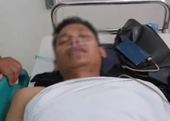 Wartawan bernama Lilik Yuliantoro yang sempat dikabarkan meninggal dalam kericuhan demo Pati sedang dirawat di RSUD Soewondo Pati, Rabu, 13 Agustus 2025. (Lingkarjateng.id)