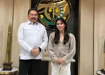 Wakil Bupati Kudus, Bellinda Birton saat bersama Jaksa Agung RI, ST. Burhanuddin, Kamis, 21 Agustus 2025. (Dok. for Lingkarjateng.id)