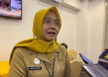 Kepala DKK Kudus, Andini Aridewi. (Nisa Hafizhotus S/Lingkarjateng.id)