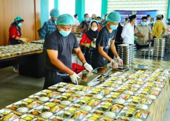 Pelaksanaan MBG di Kabupaten Kudus. (Nisa Hafizhotus S/Lingkarjateng.id)