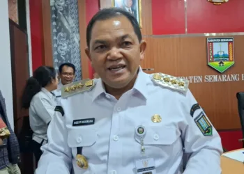 Bupati Semarang, Ngesti Nugraha. (Hesty Imaniar/Lingkarjateng.id)