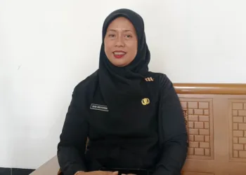 Plt. Kepala BPPKAD Kabupaten Blora, Susi Widyorini. (Eko Wicaksono/Lingkarjateng.id)