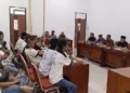 AUDIENSI: Suasana audiensi antara Forlindo Jaya dengan DPRD Kabupaten Pekalongan di Gedung DPRD setempat, Rabu, 10 September 2025. (Fahri Akbar/Lingkarjateng.id)