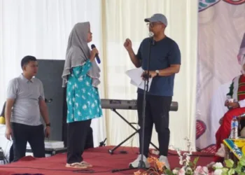 Bupati Batang, M. Faiz Kurniawan, melaksanakan kegiatan Sambang Desa Penundan, Kecamatan Banyuputih, Kabupaten Batang, pada Senin, 15 September 2025. (Pemkab Batang/Lingkarjateng.id)