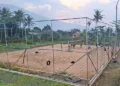 Jadi Tuan Rumah Porprov Jateng 2026, Pemkab Semarang Perbaiki Venue Cabor Voli 28 POTRET: Kondisi lapangan voli pasir di Kompleks Wujil, Bergas, Kabupaten Semarang yang akan menjadi lokasi gelaran Porprov XVII Jateng 2026. (Hesty Imaniar/Lingkarjateng.id)