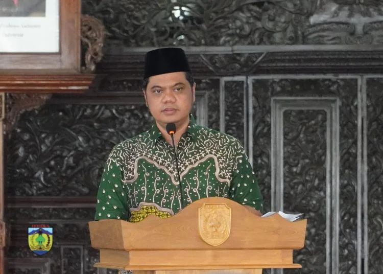 Penyegaran Birokrasi, Bupati Jepara Lantik 95 Pejabat Eselon III dan IV 25 Bupati Jepara, Witiarso Utomo. (Tomi Budianto/Lingkarjateng.id)