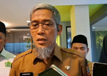 Sekretaris Daerah (Sekda) Provinsi Jawa Tengah, Sumarno. (Rizky Syahrul/Lingkarjateng.id)