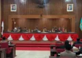 Suasana rapat paripurna di Gedung DPRD Kabupaten Semarang, Ungaran, pada Senin, 15 September 2025. (Hesty Imaniar/Lingkarjateng.id)