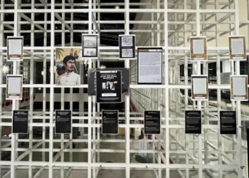 PAMERAN: Pameran bertema jejak diplomasi Tumenggung Bahurekso di Perpustakaan Daerah Kabupaten Kendal. (Dok. Pribadi/Lingkarjateng.id)