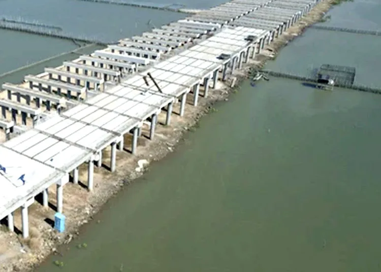 Tol Semarang-Demak Sudah Tersambung, Lokasi Banjir Rob Geser 25 Foto Udara Tol Semarang-Demak (Kementrian PU)