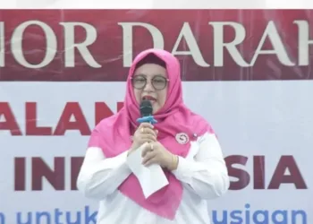 Ketua PMI Pati Atik Kusdarwati. (Instagram Pemkab Pati)