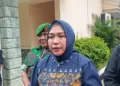 Ketua DPRD Grobogan Lusia Indah Artani saat ditemui di Gedung DPRD Grobogan, Kamis, 4 September 2025. (Ahmad Abror/Lingkarjateng.id)