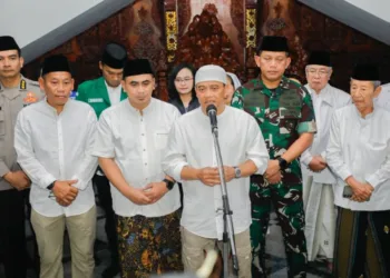 Gubernur Jateng Ahmad Luthfi bersama jajaran Forkopimda. (Dok. for Lingkarjateng.id)