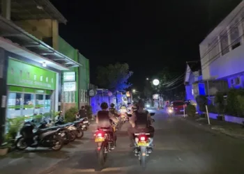 Personel gabungan saat melakukan patroli skala besar di wilayah Kendal. (Dok. Pribadi)